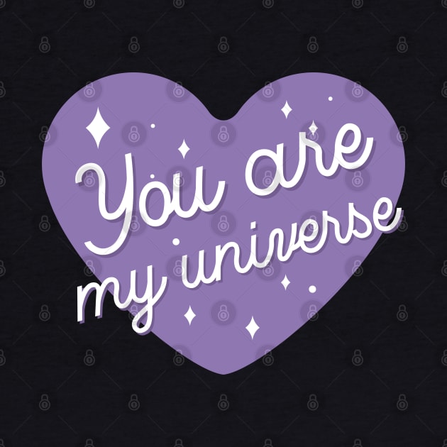 BTS you are my universe purple heart by Oricca